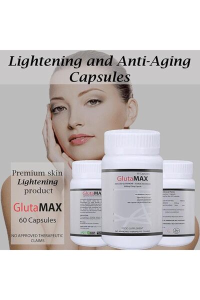 Lovisah جلوتاماكس لتفتيح البشرة لبشرة جميلة وشابة (جلوتاثيون ومضادات الأكسدة)...