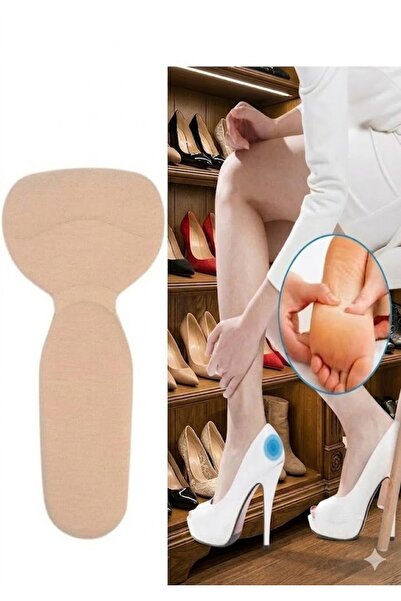 Raakmadezanmir 1 Çift Topuk Vurma Önleyici Ten Rengi Topuk Aparatı Ayakkabı K...
