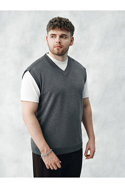 LC Waikiki Vizyon New Season Easy-To-Wear Men's Sweater with Velcro Straps on...