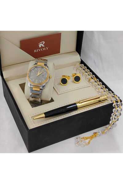 Rivoly A distinctive men's gift for any occasion: a water-resistant men's wat...