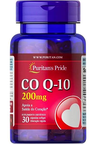 Puritan's Pride Q-SORB Co Q-10 200 مجم 30 كبسولة هلامية
