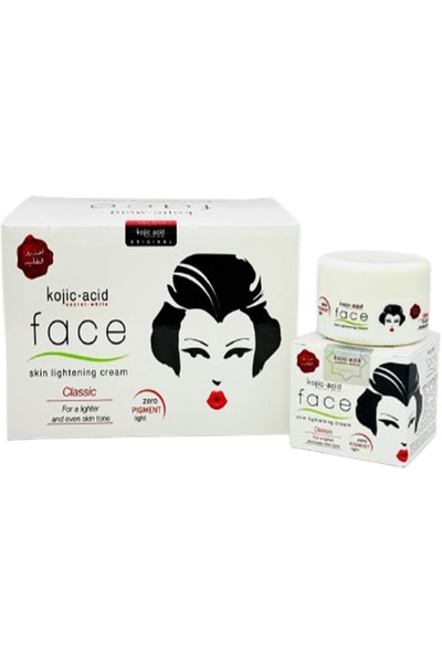 KOJIC ACID Secret White Face Skin Lightening Cream Classic, Zero Pigment Ligh...