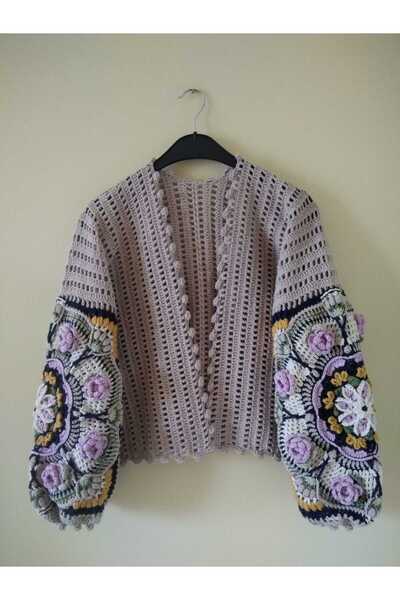 Guashe سترة صوفية منسوجة يدويًا