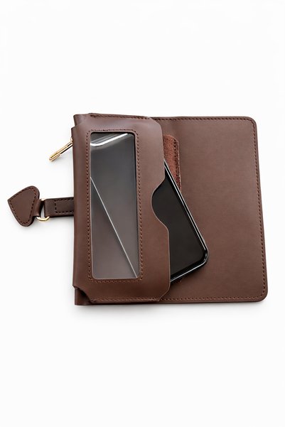 Mesut Balaban Deri Ürünleri Women's wallet with phone compartment