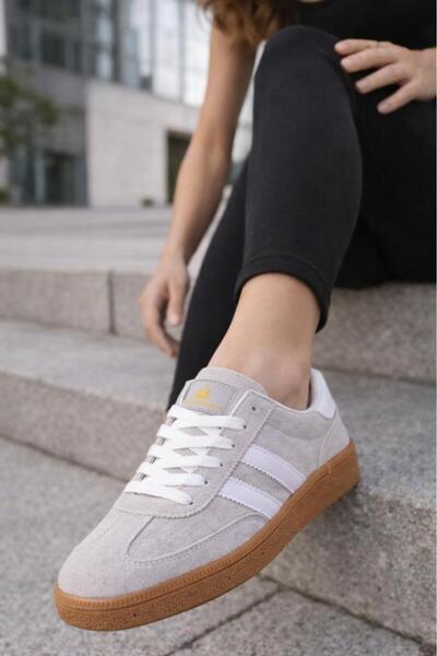 inanayakkabı Gray Stone White Women Sneakers N-3269