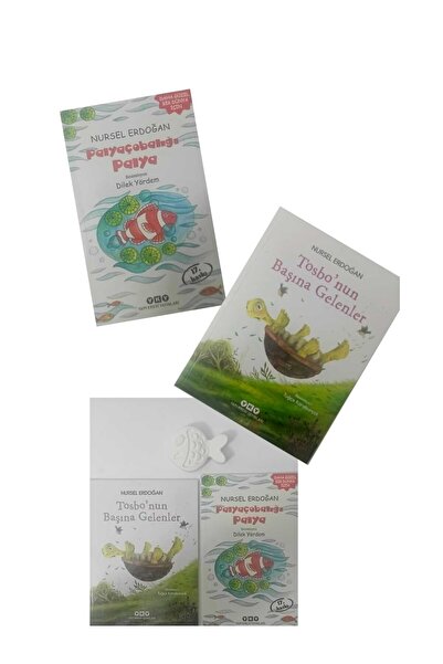Yapı Kredi Yayınları palyaço balığı palya + tosbonun başına gelenler çocuk ik...