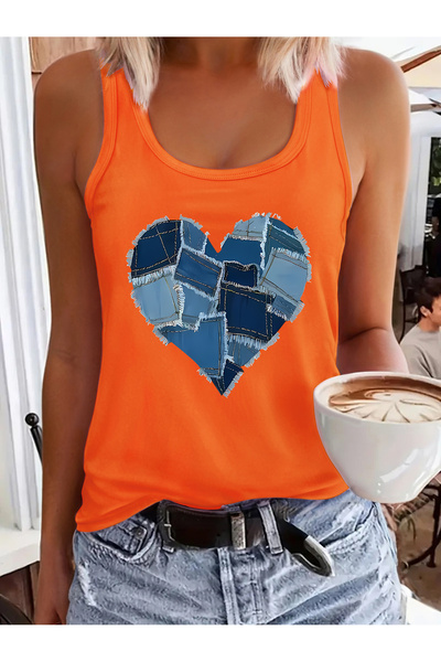 mercoledi Mix με τύπωμα Γυναικείο μπλουζάκι κολύμβησης με κούφια λαιμόκοψη