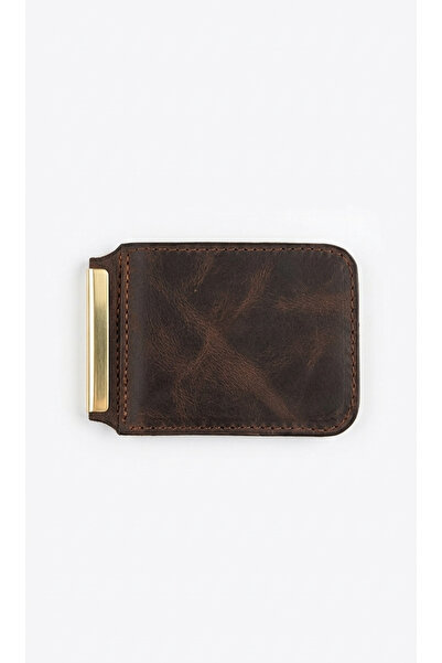 GALANDE Genuine Leather Para Klipsli Minimalist Wallet