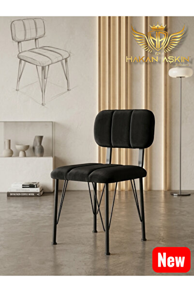 BY HAKAN AŞKIN Capella Tekli Sırtlı Novoline Siyah (Black)