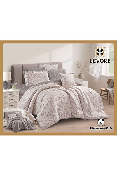 Levore Eleanore Cotton Bedspread Set (Double Size, 8 Pieces) - Dotted Cotton