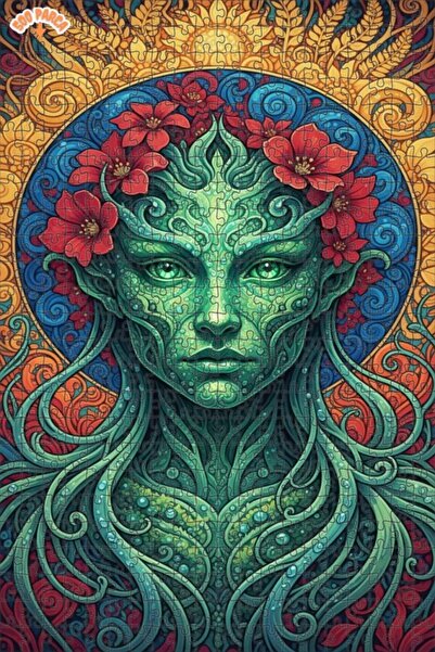 Esranın Dünyası لغز خشبي بإطار مزدوج الطبقات من جرين نيتشر مكون من 500 قطعة 5...