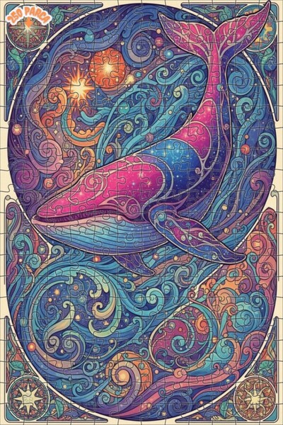 Esranın Dünyası لغز خشبي بإطار مزدوج الطبقات من جالاكتيك بالينا آرت 250 قطعة ...