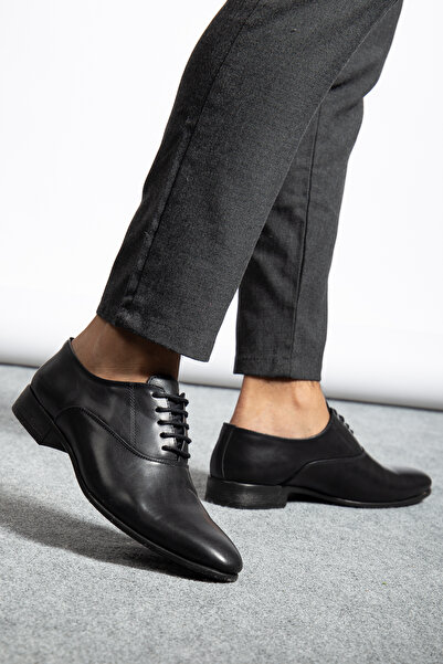 maximoda Men's Classic Patent Leather Shiny Shoes