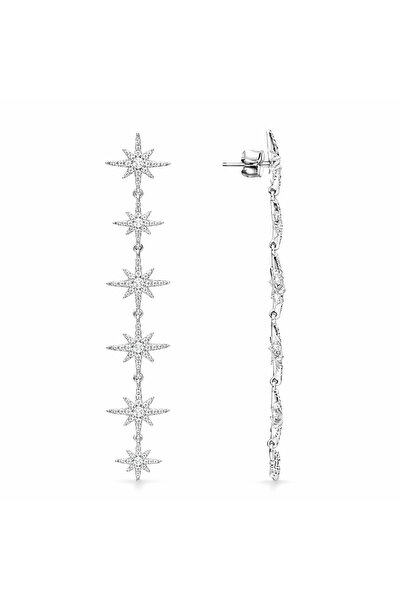 neslyaccessories North Star Dangle Long Earrings