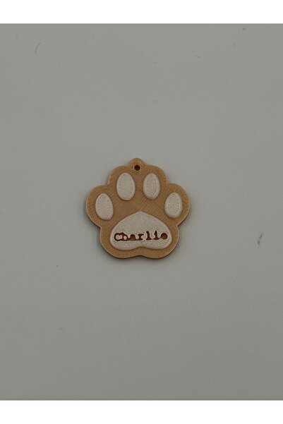 Epic Crafting Personalized Keychain or collar medallion for puppies – Paw wit...