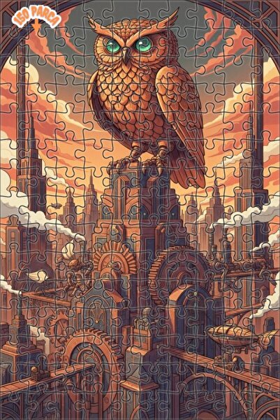 Esranın Dünyası لغز خشبي من ستوريم بويس سيتي آرت مزدوج الطبقات إطارًا 150 قطع...