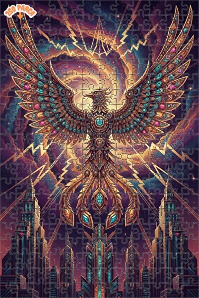 Esranın Dünyası Legendary Renaissance Bird Double-Layer Framed Wooden Puzzle ...