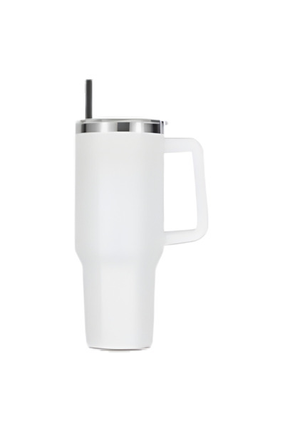 Generic زجاجة مياه معزولة فاخرة من الفولاذ المقاوم للصدأ سعة 1200 مل، مزودة ب...