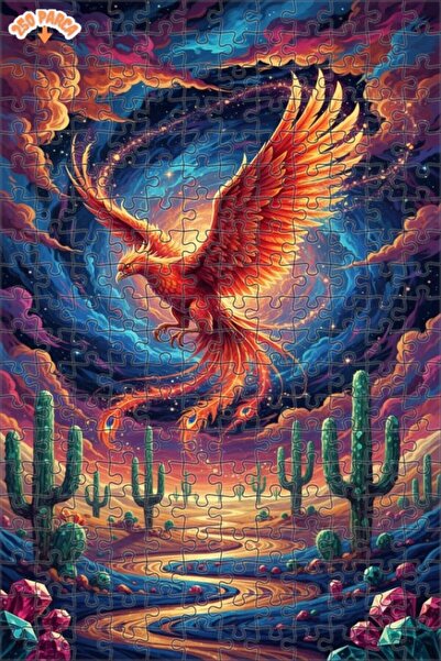 Esranın Dünyası The Legend of the Red Phoenix Oil Painting Lookalike Double-L...