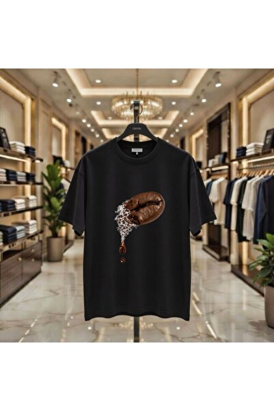 playwear Μπλουζάκι με στάμπα Coffee Bean New Season, 100% βαμβακερό, oversize...