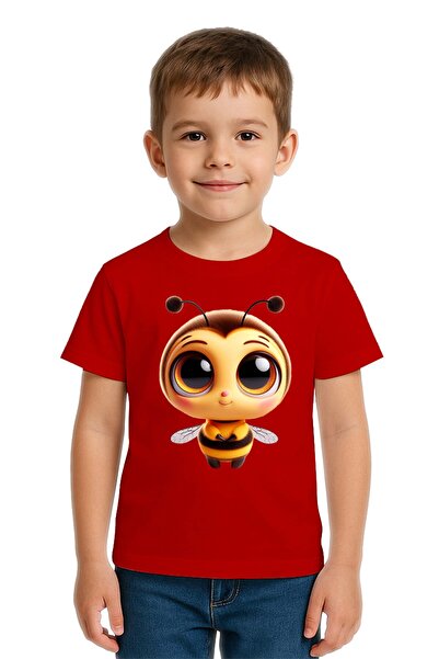 SEDİRLİ Tricou unisex pentru copii Arı Bee cu imprimeu bumbac moale țesături ...