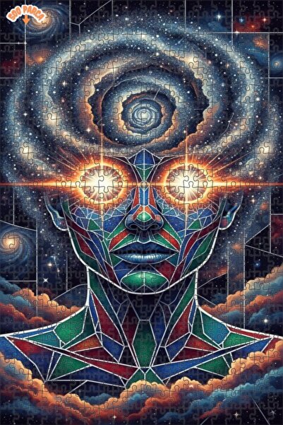 Esranın Dünyası لغز خشبي من سلسلة عيون الإله العالمية للحكمة، مزدوج الطبقات إ...