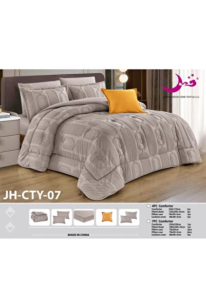 Moon Plain hotel-style summer bedspread, single and a half size, 4 pieces