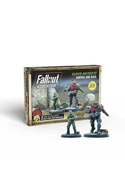 Modiphius Fallout Wasteland Warfare Tabitha and Raul