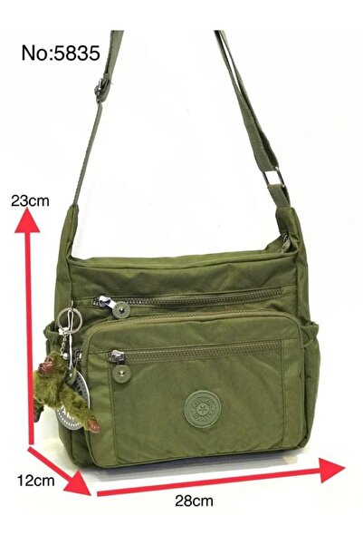 H&D COLLECTİON Сумка листоноші з кількома кишенями, ремінець з дощової тканини