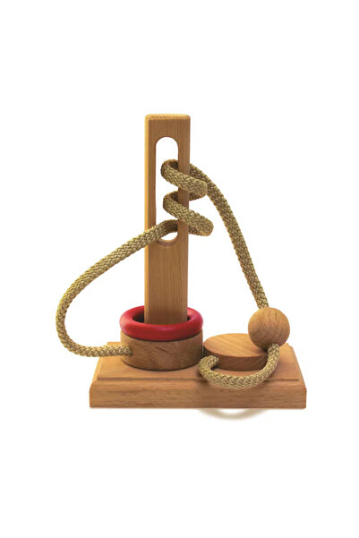 Deico Games Puzzle 3D IQ Games – Jocuri logice si de indemanare din lemn