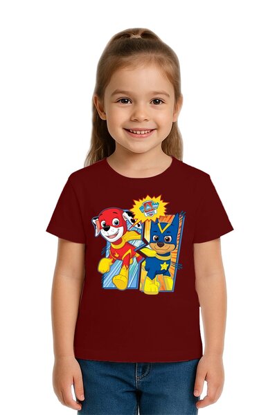 SEDİRLİ Unisex Paw Petrol με τύπωμα Παιδικό T-Shirt από χτενισμένο βαμβακερό ...