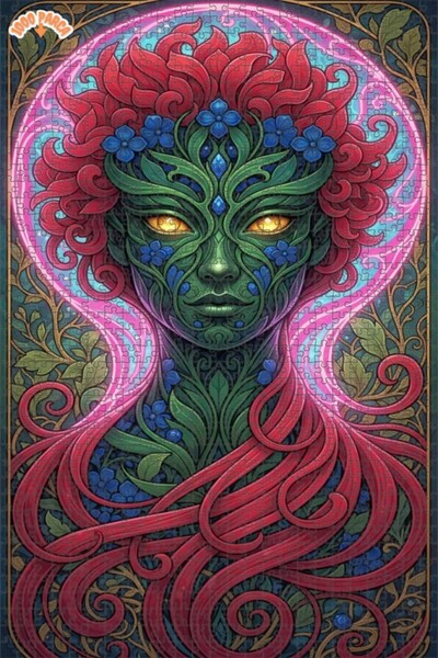 Esranın Dünyası Mother Nature Artwork Double Layer Framed Wooden Puzzle 1000 ...