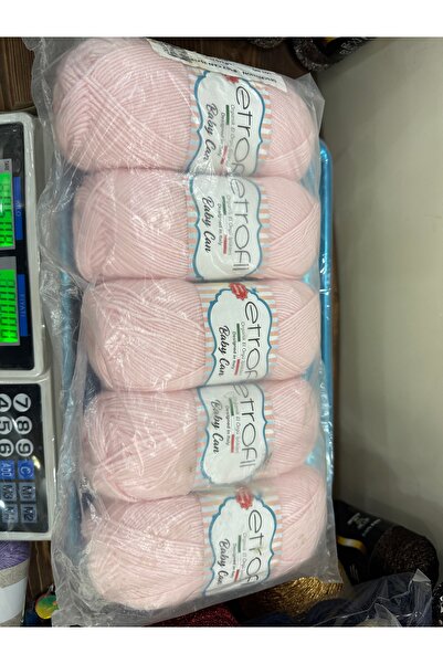 SÜSLÜTASARIM Etrofil baby can (500 gram) (pembe)