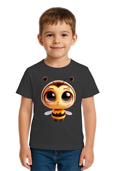 SEDİRLİ Tricou unisex pentru copii Arı Bee cu imprimeu bumbac moale țesături ...