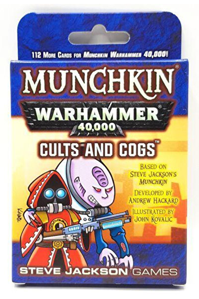 Steve Jackson Games Munchkin Warhammer 40,000 – Cults and Cogs