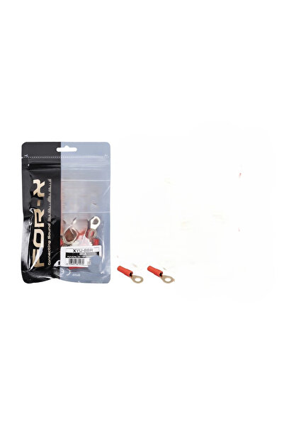 For-X 8 GA Bakır Yalıtımlı Amfi Kablo Ucu – Kırmızı - 2 Adet - Akü İçin Bakır...