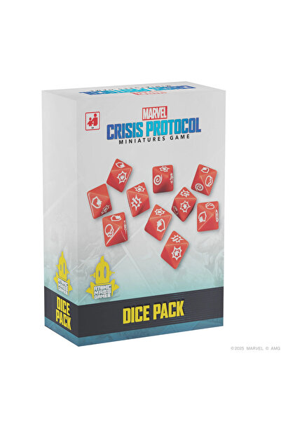 Atomic Mass Games Marvel Crisis Protocol – Dice Pack (10 Zaruri Personalizate)