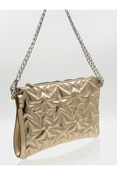 Mortanya Clutch Star cu broderie în formă de stea, compatibil cu Macbook și t...