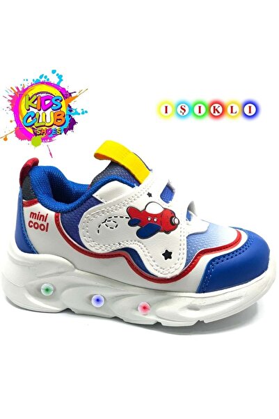 KOCAMANLAR Cool Aida Lighted Orthopedic Children's Sports Shoes Blue