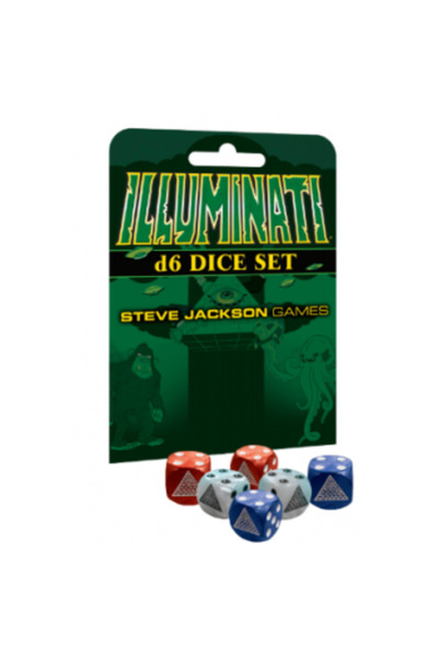 Steve Jackson Games Illuminati d6 Dice Set