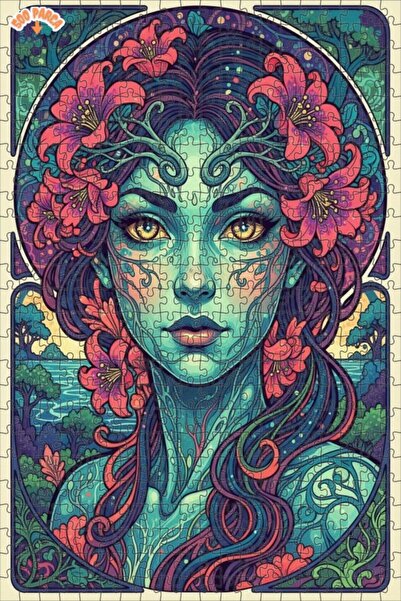 Esranın Dünyası Mother Nature Inspired Framed Wooden Puzzle 500 Pieces 50X30