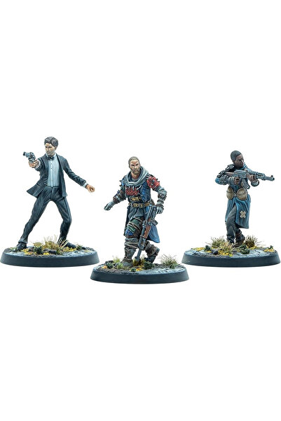 Modiphius Fallout: Μινιατούρες - Ερημοσκόποι - Πολεμάρχες των Κρατηρίων