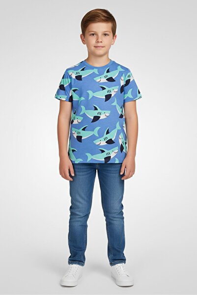 Hamleys Kids Boy Short Sleeve Graphic Print T-Shirt, Multicolor