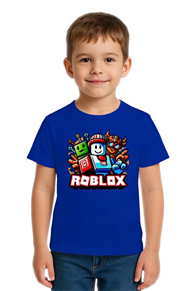 SEDİRLİ Tricou unisex Roblox cu imprimeu pentru copii, bumbac moale țesături ...