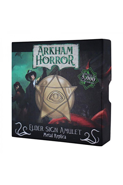 Fantasy Flight Games Arkham Horror Limited Edition Replica Elder Sign Amulet