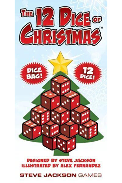 Steve Jackson Games 12 Dice of Christmas