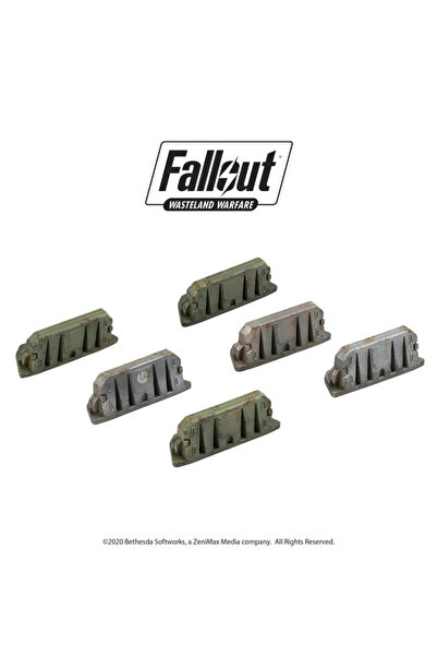 Modiphius Στρατιωτικές Μπάρακες για Πολεμικές Μάχες στην Ερημιά του Fallout