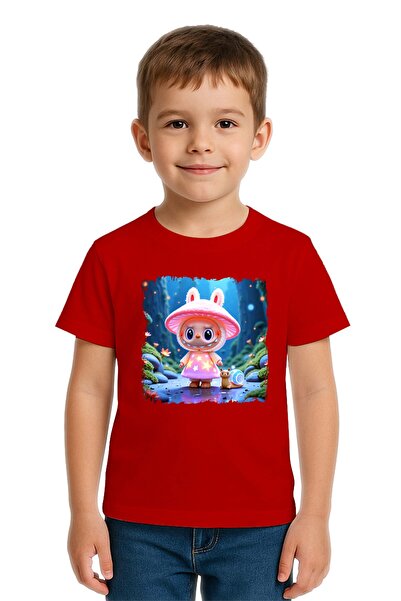 SEDİRLİ Unisex Printed Kids T-Shirt Cotton Combed Fabric
