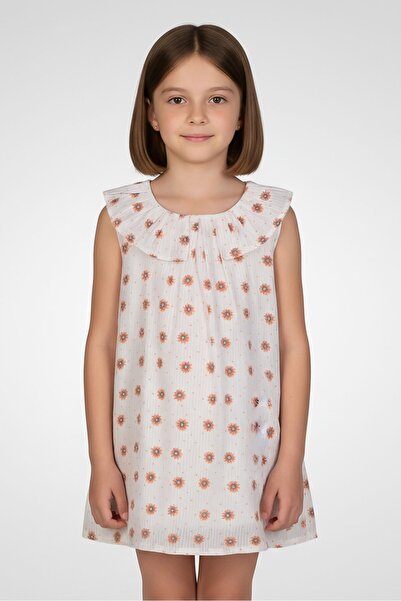 Hamleys Kids Girl Allover Print Dress, Multicolor