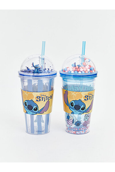 LC Waikiki ESVAB • Modern & Seçkin Lilo ve Stitch Baskılı Pipetli Bardak